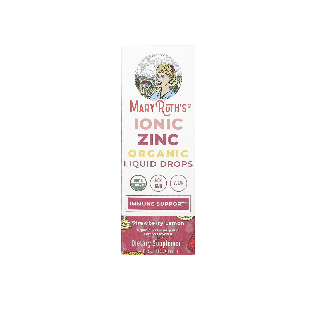 MaryRuth's, Organic Ionic Zinc Liquid Drops 120 ml