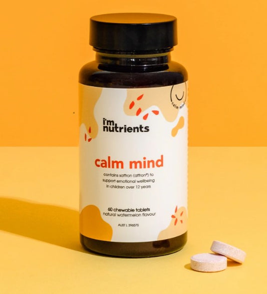 Calm Mind kids supplement - chewable tablets