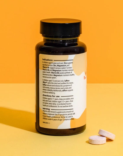 Calm Mind kids supplement - chewable tablets